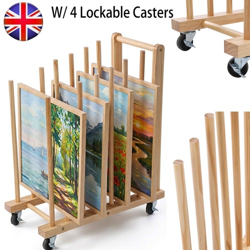 Art storage rack with - storage,