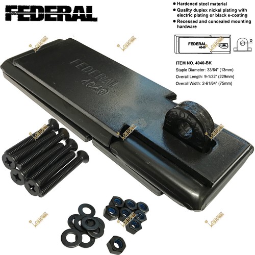 Federal fd4040 heavy duty van - duty,