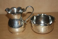 Silver Coloured Metal Jug &