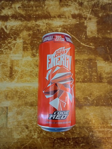 Mountain dew energy code - dew, red