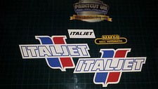 Italjet Vintage sticker kit m5 mm5 mm5b 80s scrambler bike restoration 