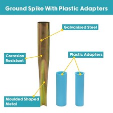 JVL Heavy Duty Ground Soil