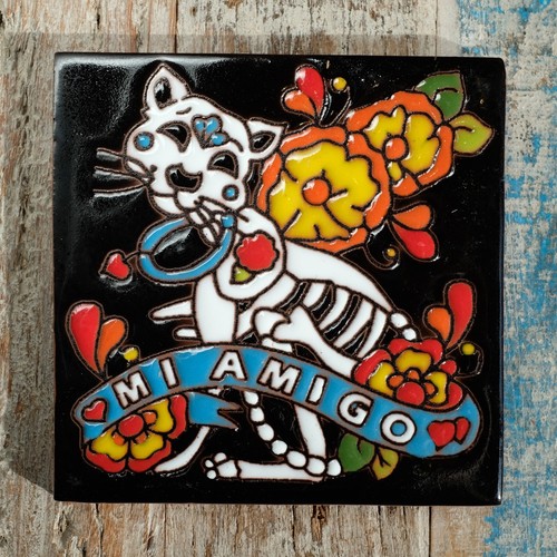 Mexican relief tile 5x10 5 - mexican, 10.5x10.5