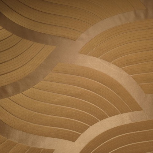 Art deco wave - deco, gold