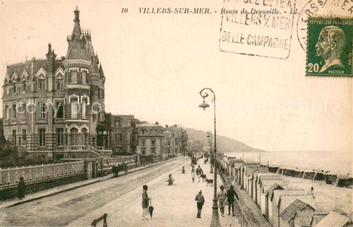 Villers sur mer route - route, de