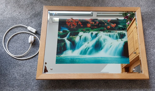 Vintage moving waterfall - moving,
