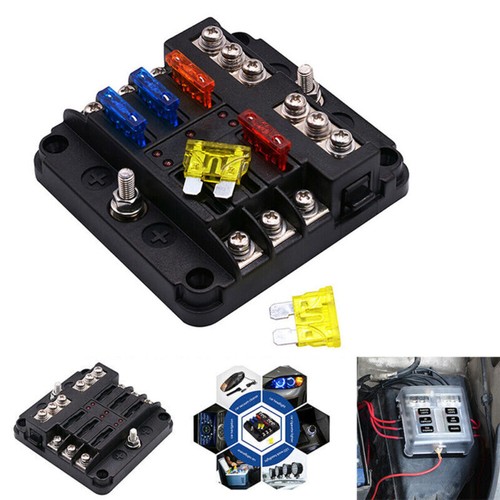 Way blade fuse box block - /w,