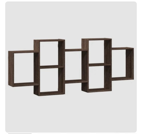 Vidaxl wall shelf brown oak - vidaxl,
