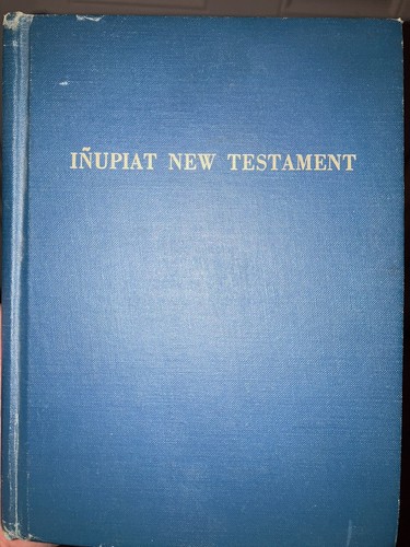 Iñupiat new testament - new,