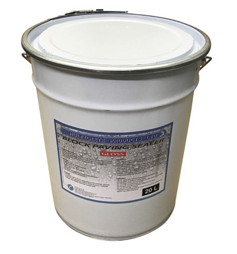 Block paving sealer seal - block,