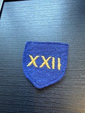 Original WW2 British Army 22nd