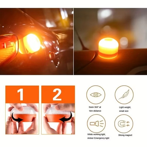 Car emergency beacon light - car,