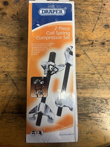 Coil spring compressor set - spring, 2