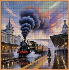 Printed Cross Stitch Kit 11 ct