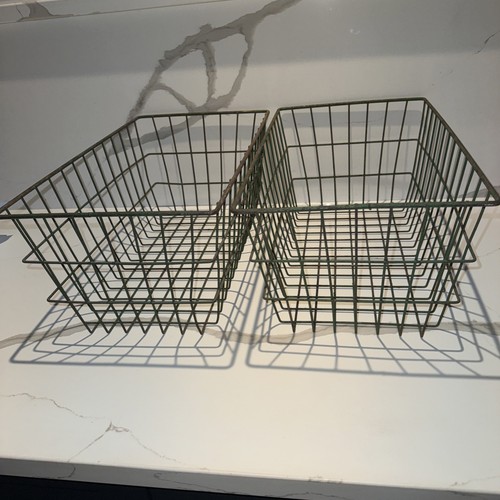 Vintage locker baskets - vintage, worn