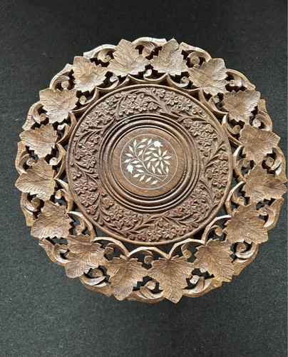 Hand carved wooden retro - hand,