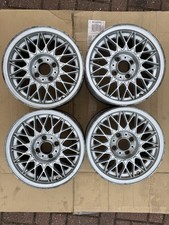 Genuine BBS Basket Weave Alloys 14” 6.5j 4x100 et30 Classic Retro