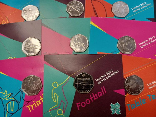 2011 2012 london olympics - london, 50p