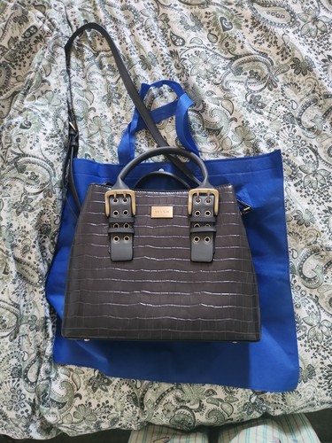 Bessie london handbag burgundy - bessie,