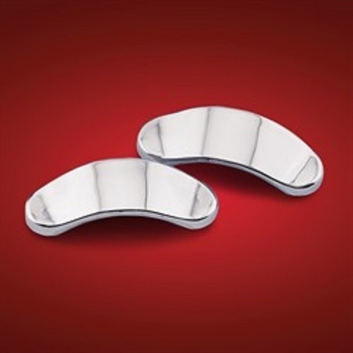 Handlebar clips chrome big - clips,