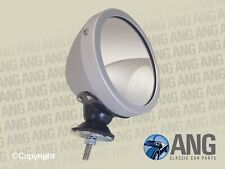 AUSTIN HEALEY 100, 3000 RAYDYOT RACING STYLE MATT ALLOY DOOR MIRROR, FLAT GLASS