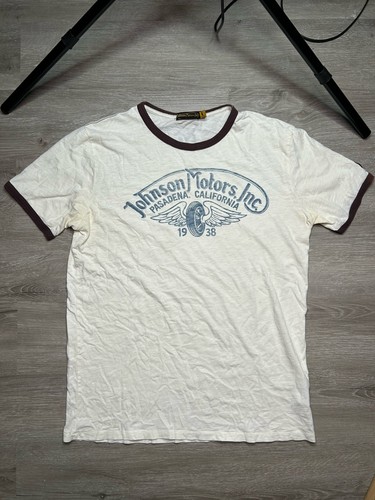 Johnson motors ringer shirt - ringer, t-shirt