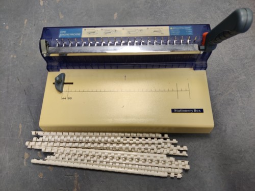 Stationary box comb binding - a4,