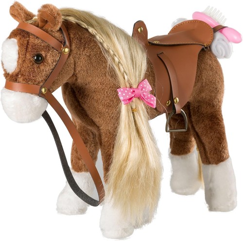 Bejoy plush horse toy - plush, brown