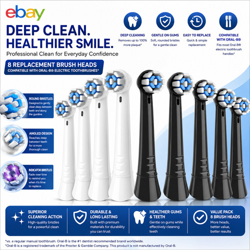 Electric toothbrush head - electric,