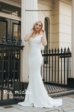 Pia Michi 1848 Prom/Evening dress, Peach , UK12 NWT