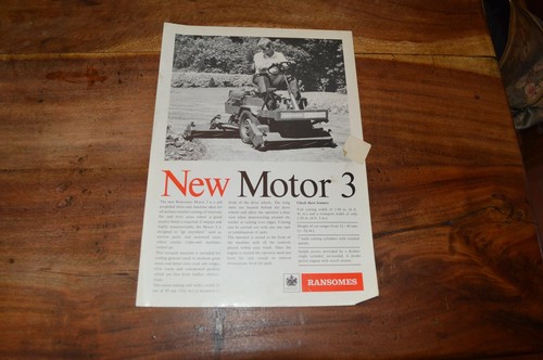 Ransomes new motor gang - motor, 3
