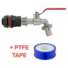 1/2" Waterbutt Lever Tap with