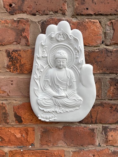 Large white buddha themed - large,