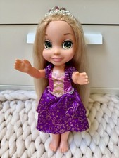 Disney Princess Tangled Rapunzel Doll Royal Reflection Eyes Embroidered Dress