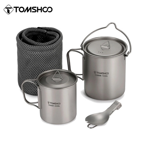 Pcs titanium cookware set - pcs,