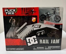 Flick Trix DC Shoes Rail Jam BMX Playset with Complete Bike