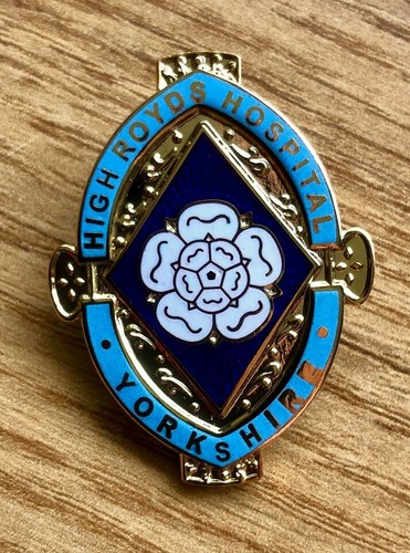 High royds hospital badge - high,