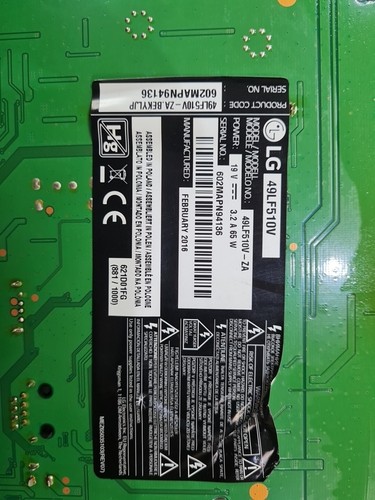 49lf510v ld55c - 49lf510v,