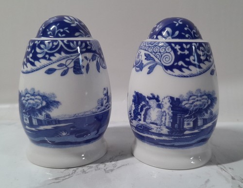 Spode italian blue - white, salt