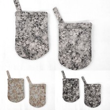 Floral Garden Oven Mitts (Set of 2) (3 Colors Available)