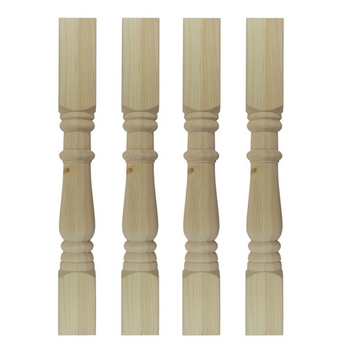 Set wooden pine - of, 4
