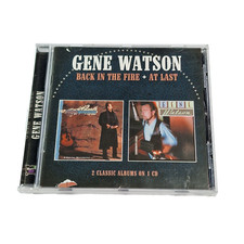 Gene Watson: Back in the Fire + At Last (CD Album, 2016) Morello Records WMRLL66