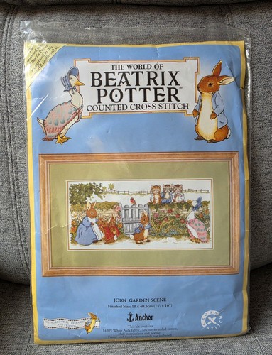 Anchor beatrix potter - beatrix, counted