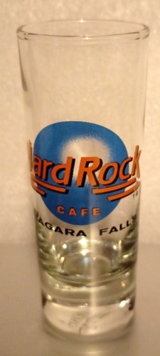 Hard rock cafe shot - hard, glass
