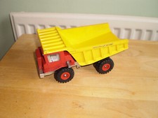 VINTAGE DINKY TOYS #924 AVELING BARFORD CENTAUR DUMP TRUCK IN GREAT CONDITION