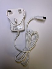 White 5V 1A Mains AC-DC Switching Adaptor Power Supply Charger TQ-0501000B