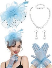 5Pcs Fascinators Hat for Women