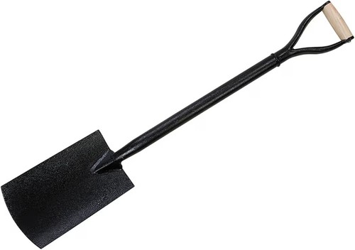 Heavy duty steel digging spade - digging,