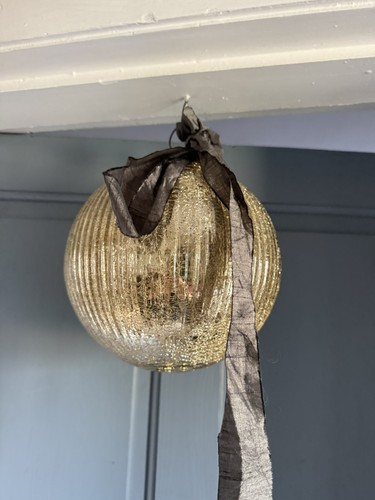 Vintage kugel style gold - kugel,