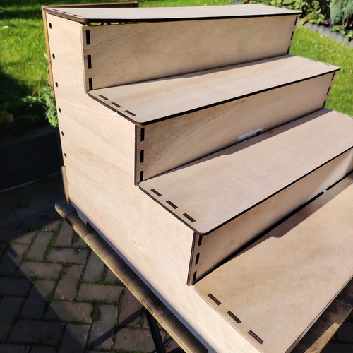 Tier market stall display - stall,